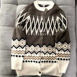 J Crew Women’s Fair Isle Cardigan (NWT)
